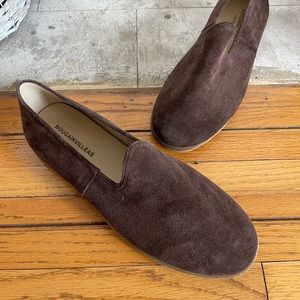 Men shoes Brown Suede